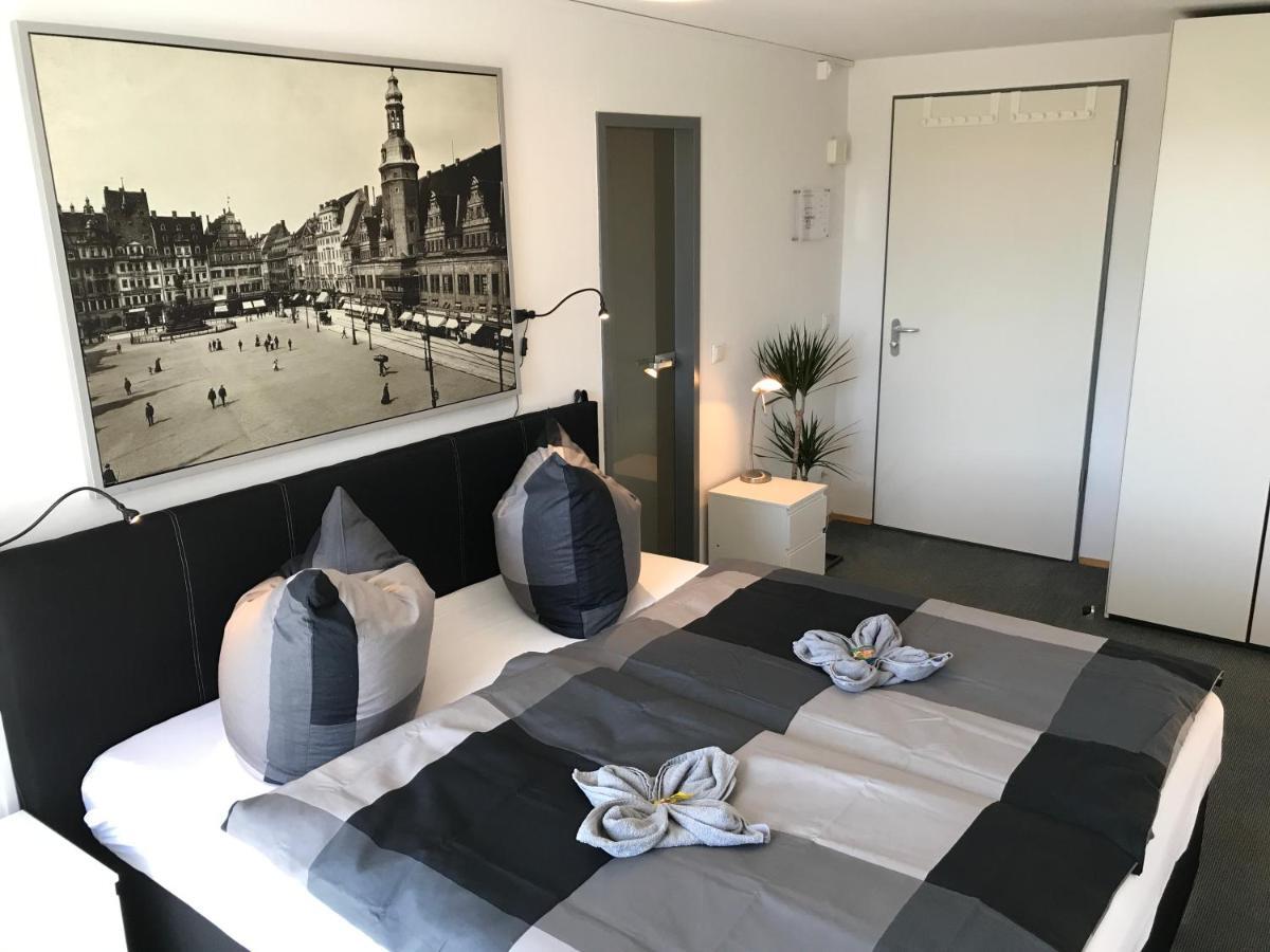 Ferienwohnungen Und Apartmenthaus Halle Saale - Villa Mathilda Bagian luar foto