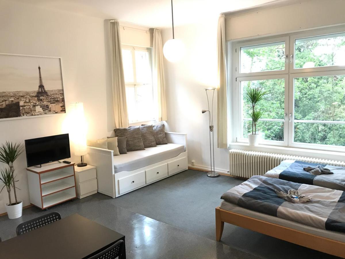 Ferienwohnungen Und Apartmenthaus Halle Saale - Villa Mathilda Bagian luar foto