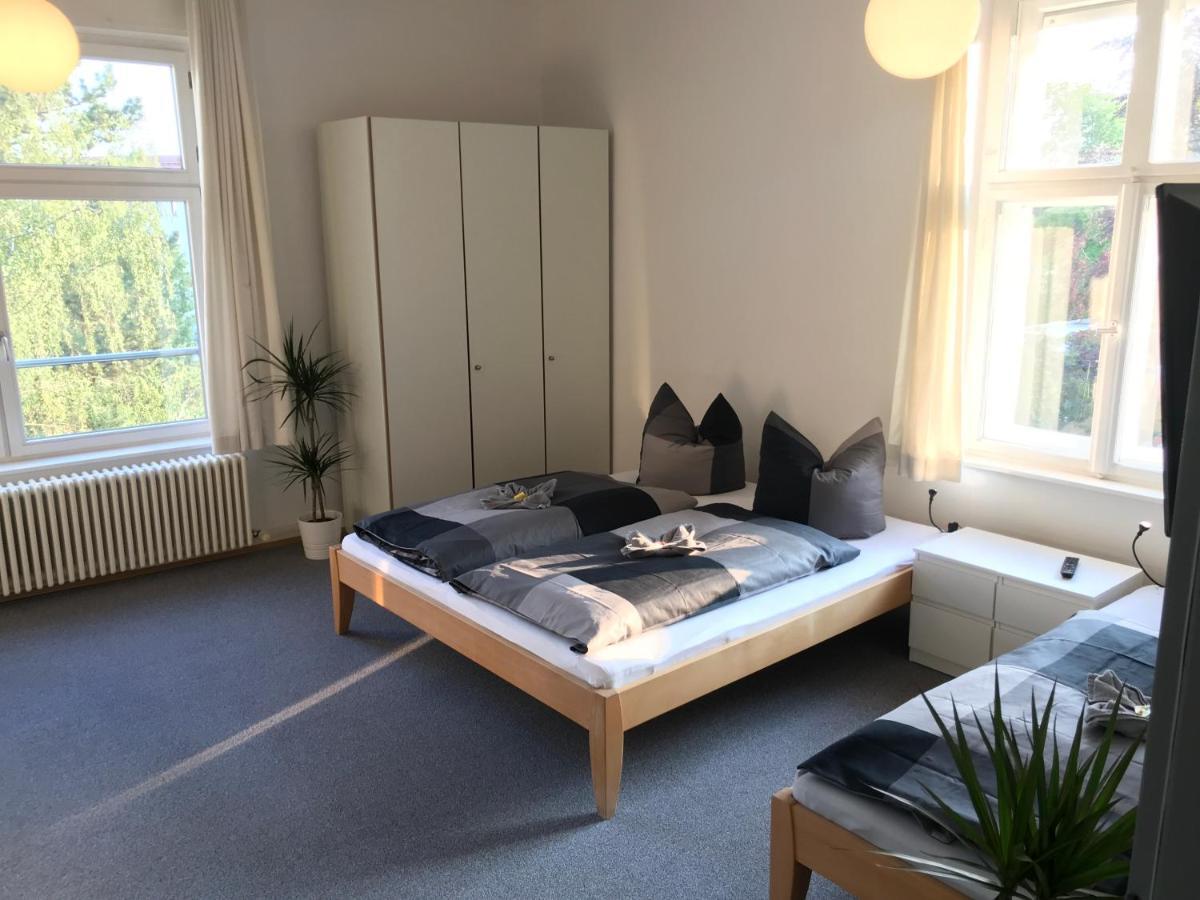 Ferienwohnungen Und Apartmenthaus Halle Saale - Villa Mathilda Bagian luar foto