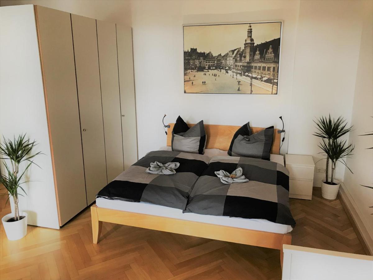 Ferienwohnungen Und Apartmenthaus Halle Saale - Villa Mathilda Bagian luar foto